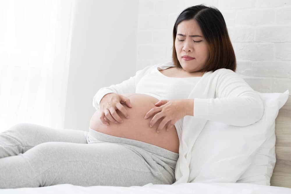 5 malattie della pelle comuni che si verificano durante la gravidanza