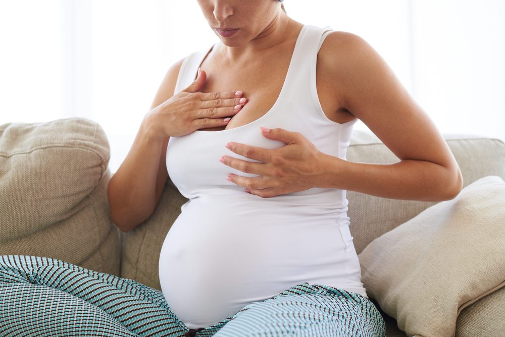 العناية بالثدي أثناء الحمل حتى ما قبل الولادة