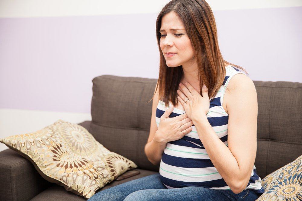 التغلب على اضطرابات حمض المعدة أثناء الحمل