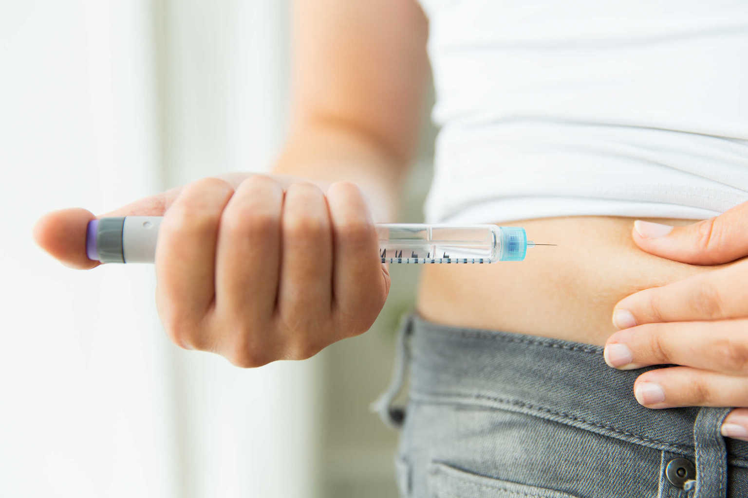 Il modo giusto per iniettare l'insulina e la posizione migliore